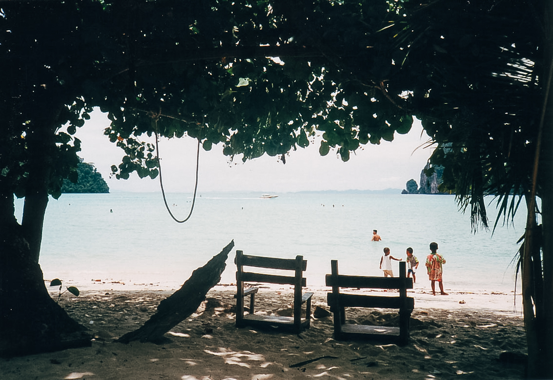 Loh Dalum Beach, Koh Phi Phi  ⎢  analog times Kodak 1997